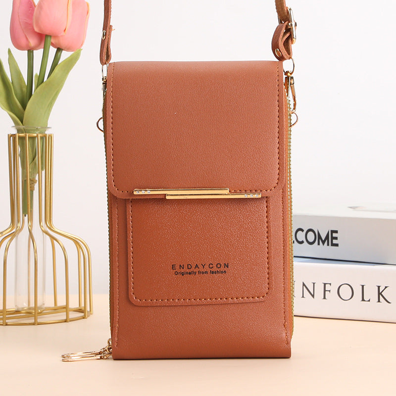 ELIZA™ - Borsa Messenger per Smartphone Donna con Touch Screen