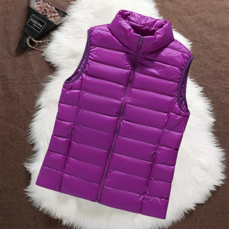 Isa | Gilet imbottito - Viola