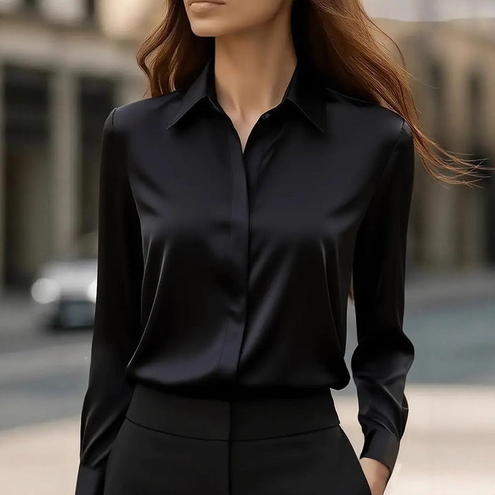 LUNA | BLUSA ELEGANTE IN SETA