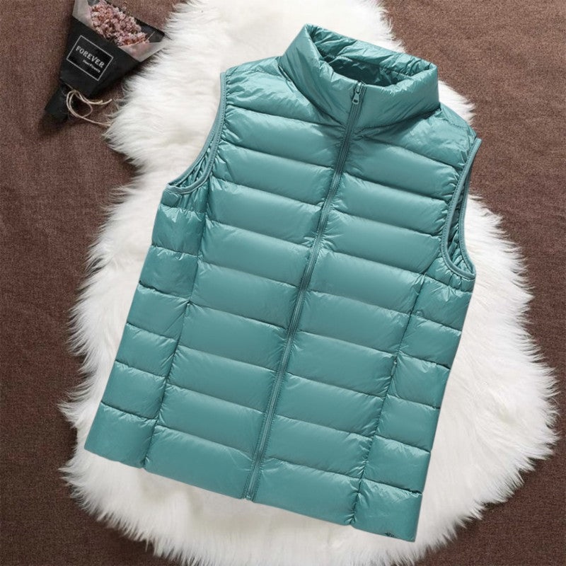 Isa | Gilet imbottito - Verde menta