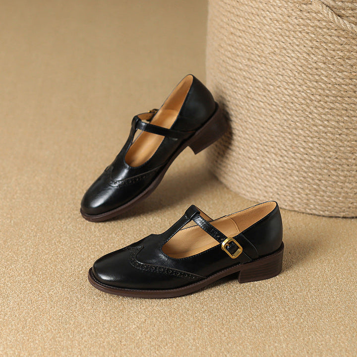 Ysolenne | Mary Jane Eleganti con Cinturino a T