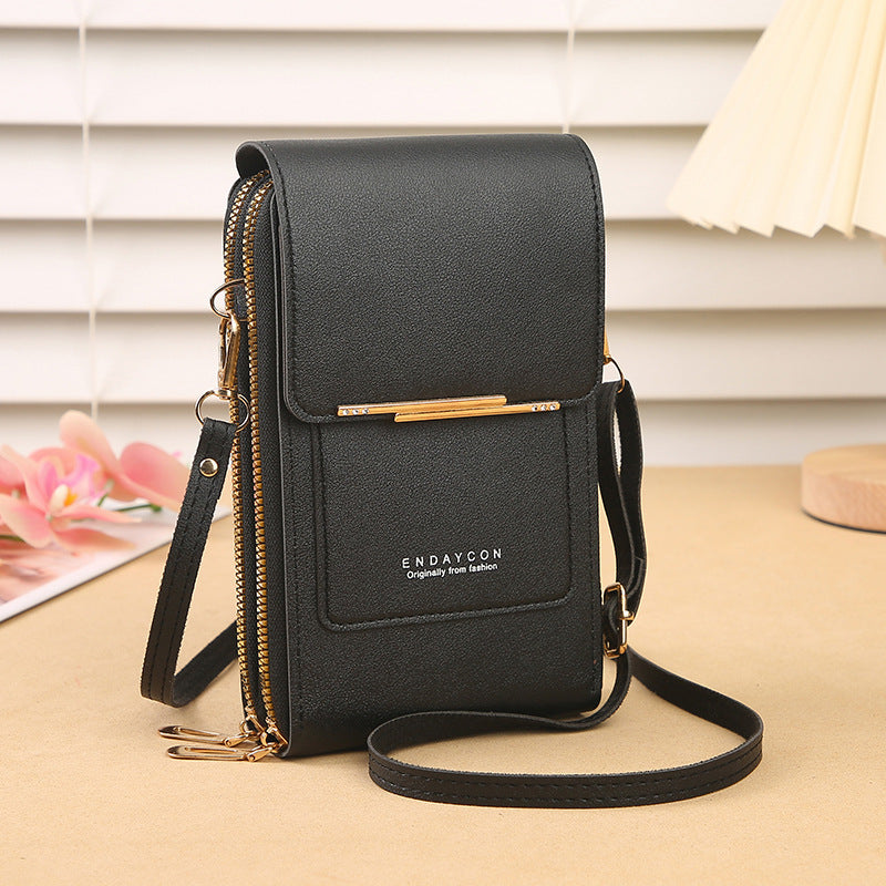 ELIZA™ - Borsa Messenger per Smartphone Donna con Touch Screen