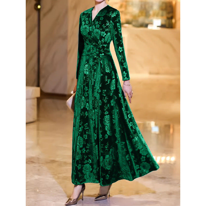TAMSIN | ABITO MAXI CON STAMPA FLOREALE