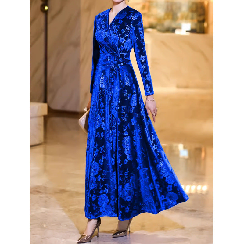 TAMSIN | ABITO MAXI CON STAMPA FLOREALE