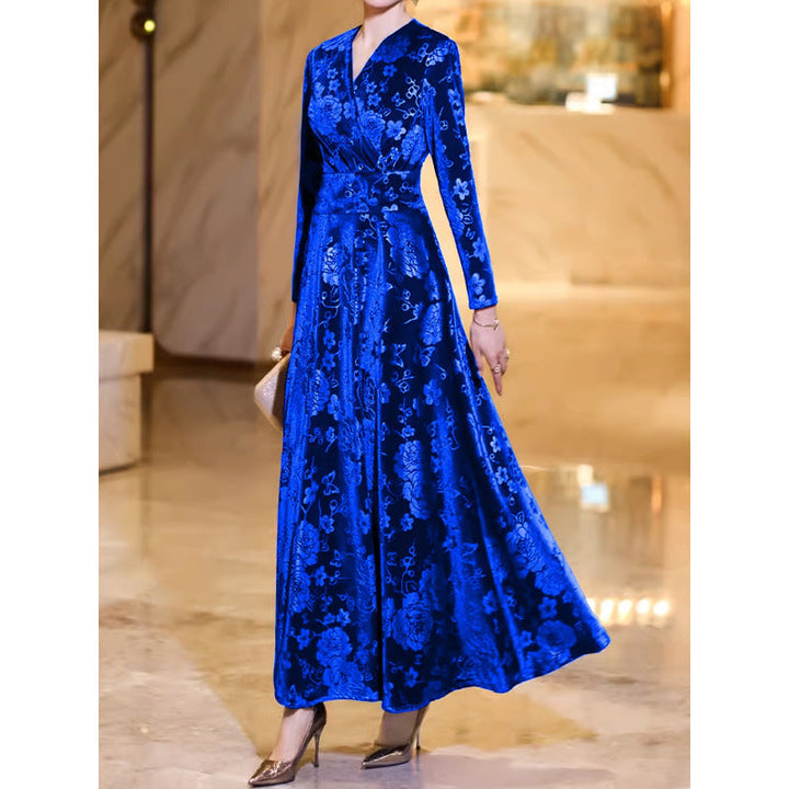TAMSIN | ABITO MAXI CON STAMPA FLOREALE