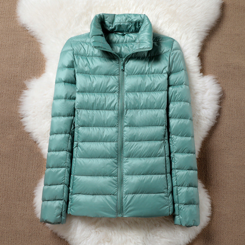 Ulla | Giacca imbottita leggera - Verde menta
