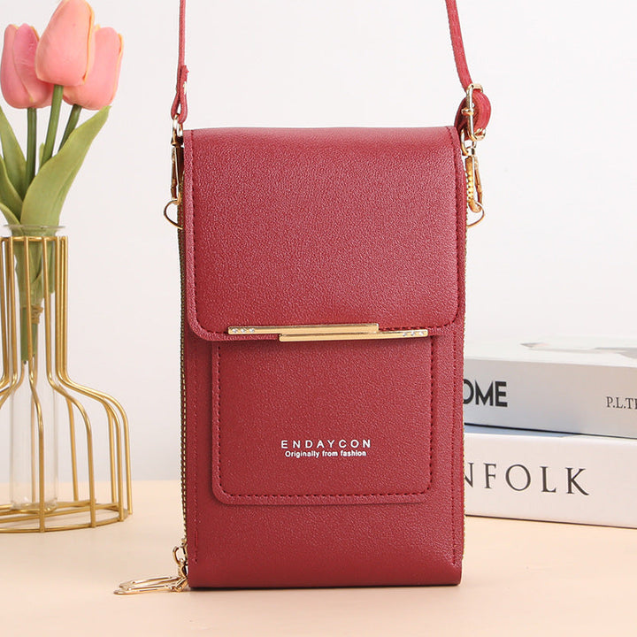 ELIZA™ - Borsa Messenger per Smartphone Donna con Touch Screen