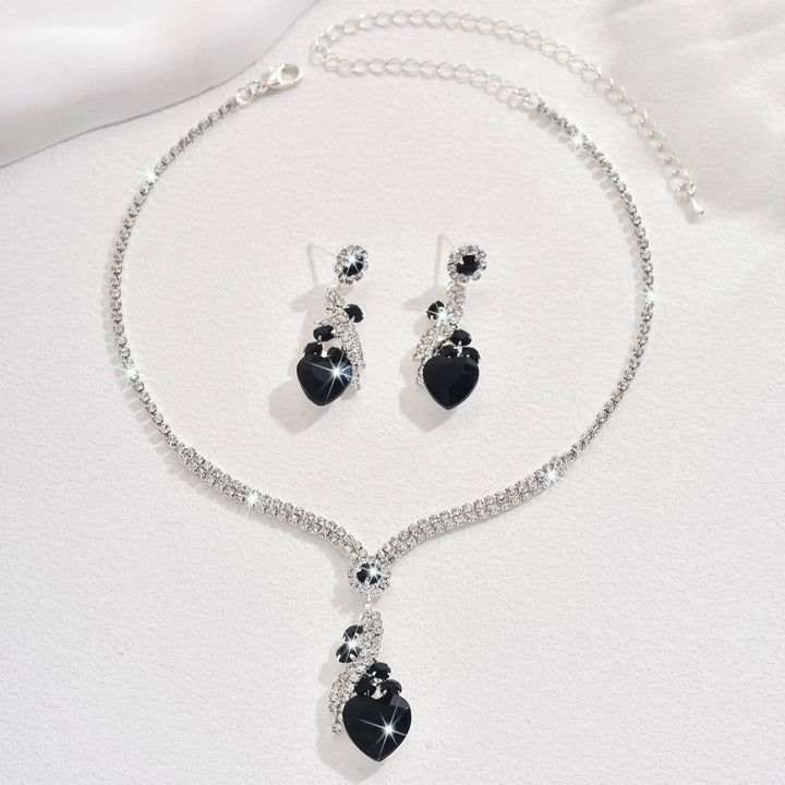 Set Collana e Orecchini con Zirconia