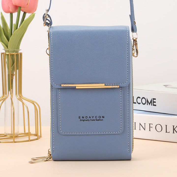 ELIZA™ - Borsa Messenger per Smartphone Donna con Touch Screen