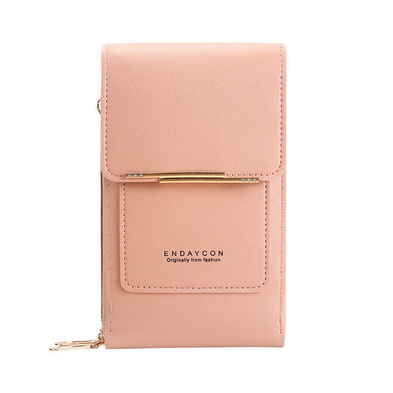 ELIZA™ - Borsa Messenger per Smartphone Donna con Touch Screen