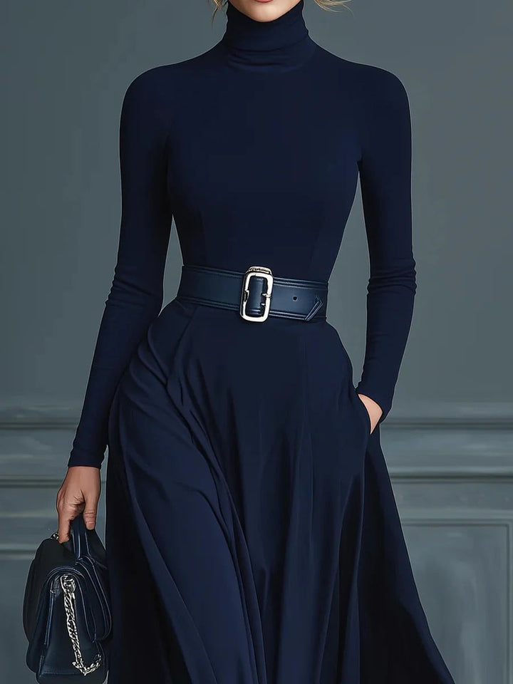 CORTLISS | ABITO MAXI CON COLLO ALTO