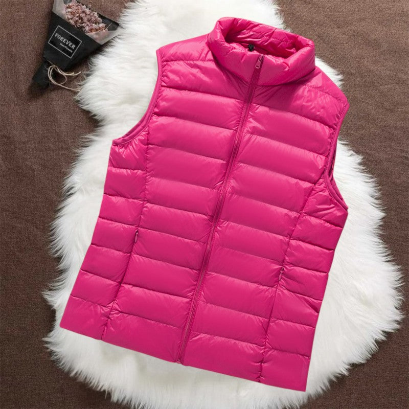 Isa | Gilet imbottito - Rosa