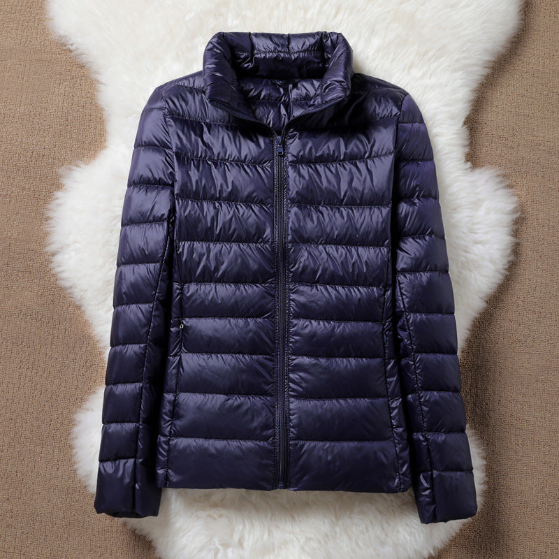 Ulla | Giacca imbottita leggera - Blu navy