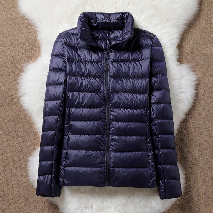 Ulla | Giacca imbottita leggera - Blu navy