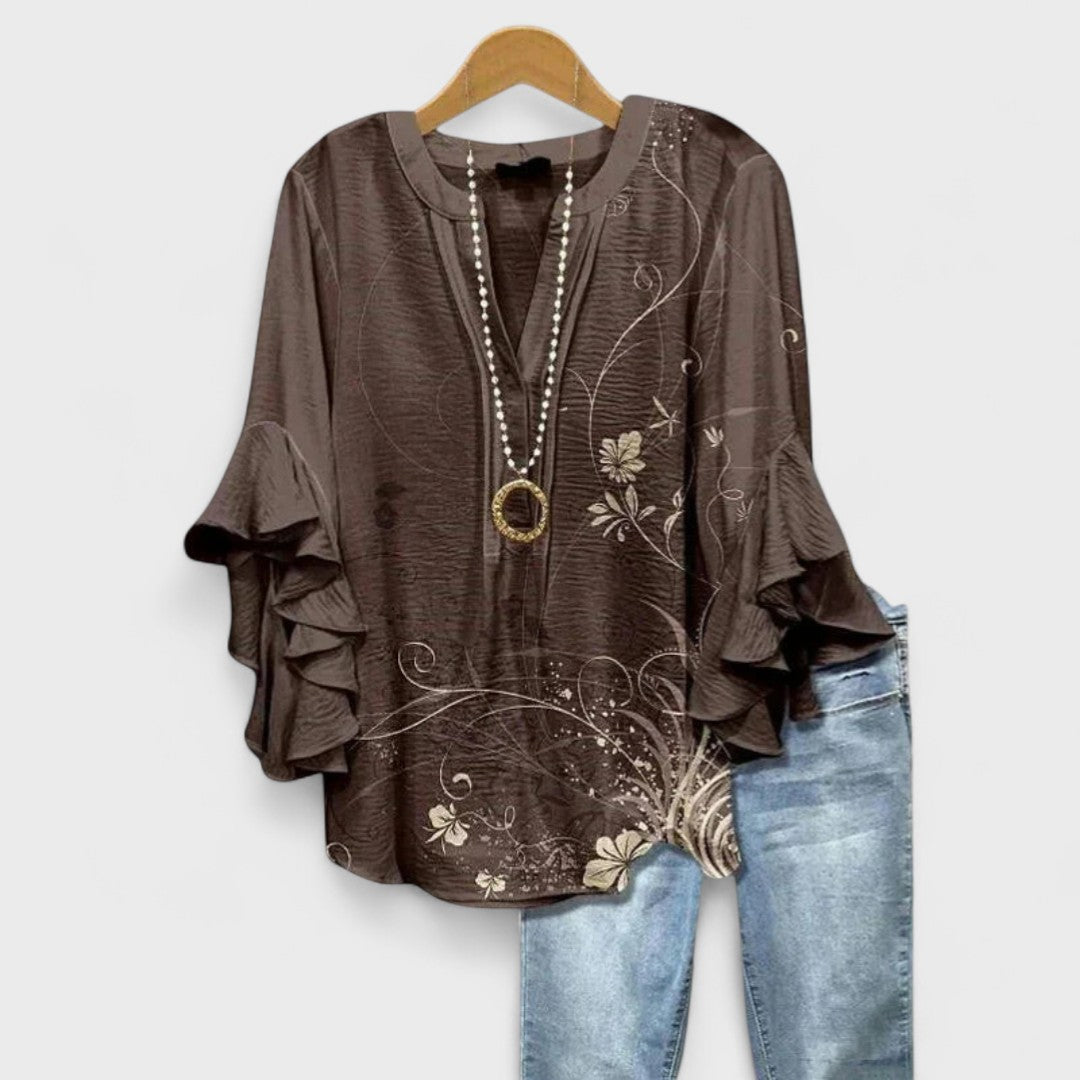 SELIORE | BLUSA LEGGERA FLOREALE