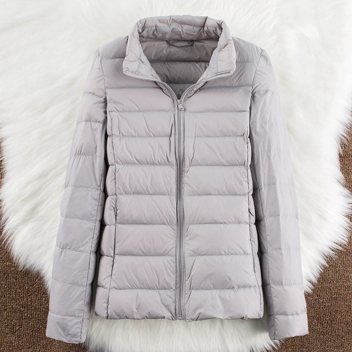 Ulla | Giacca imbottita leggera - Grigio
