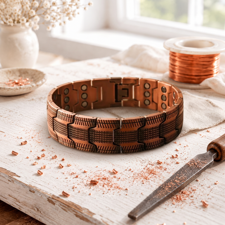 Bracciale in Rame Punta di Freccia