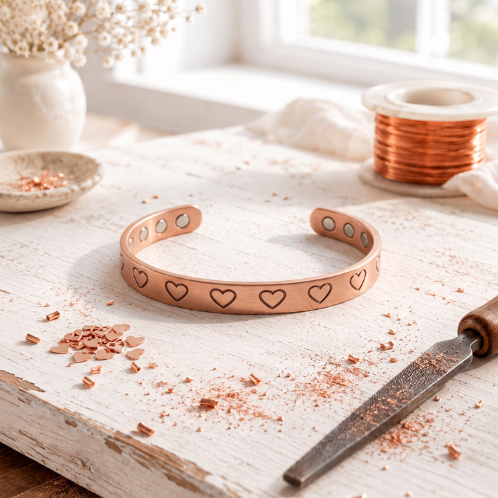Bracciale in rame Cordis