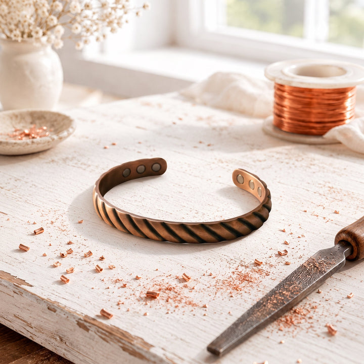 Bracciale in rame Fluit