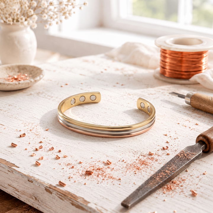 Bracciale in rame Naad