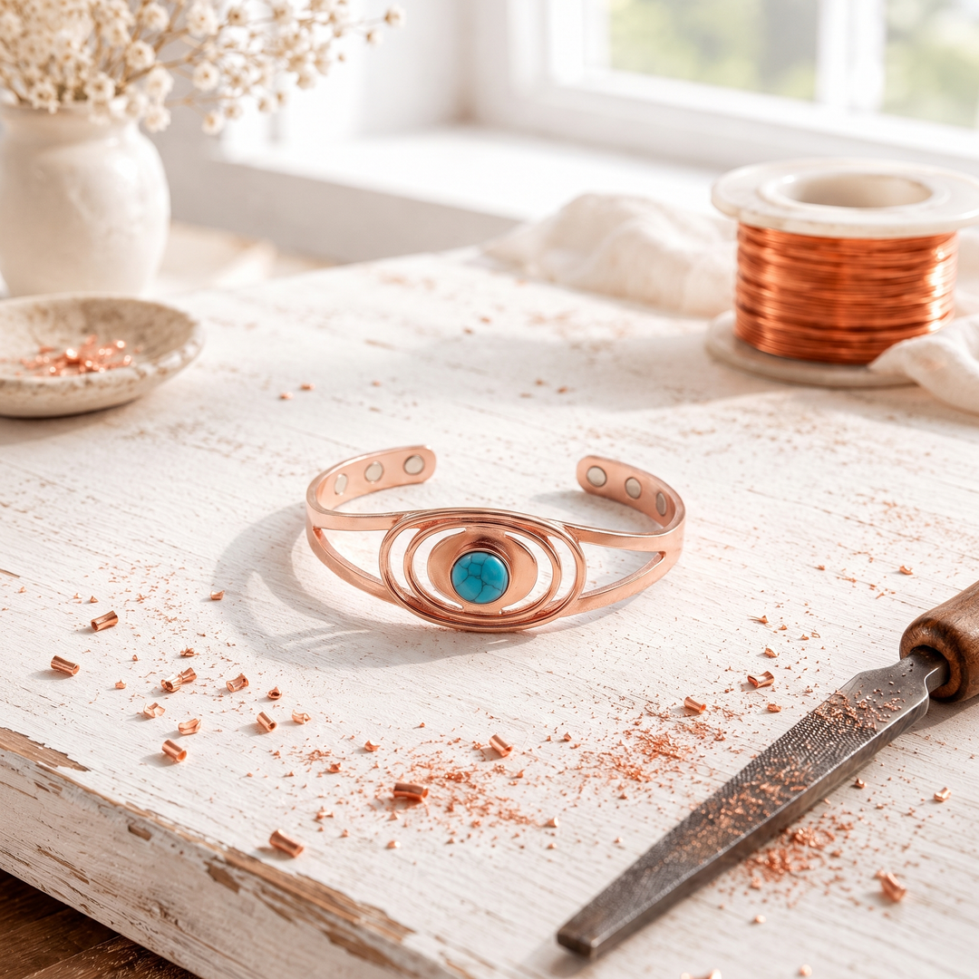 Bracciale in rame Ocean
