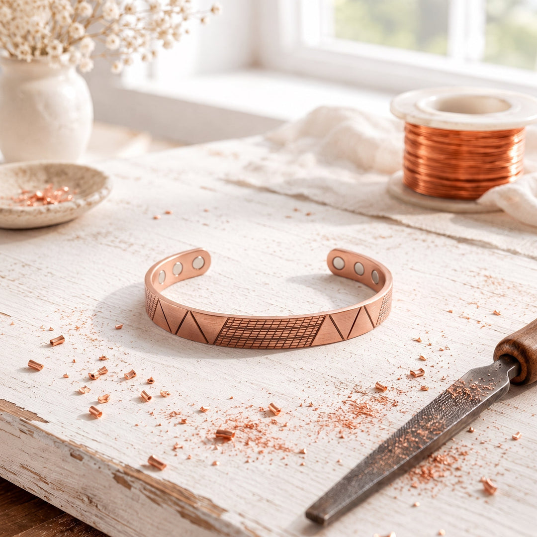 Bracciale in rame Rampart