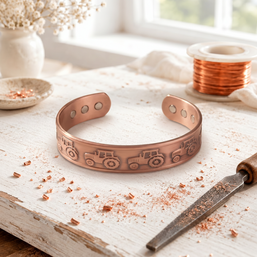 Bracciale in rame Tillage