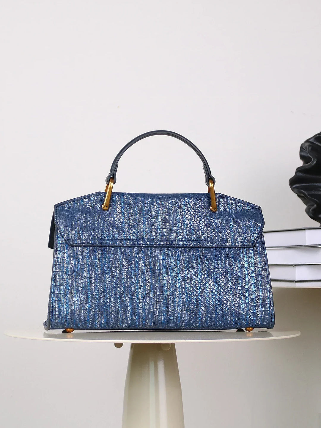 SELENE | BORSA IN PELLE DI PITONE