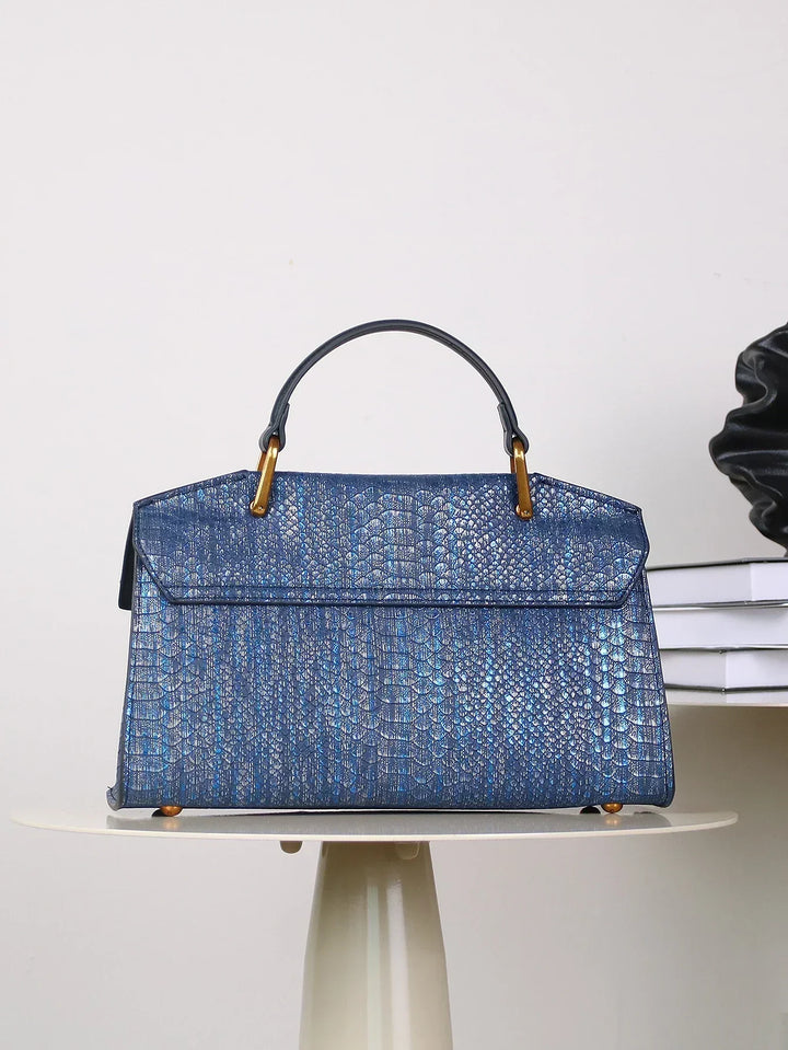 SELENE | BORSA IN PELLE DI PITONE