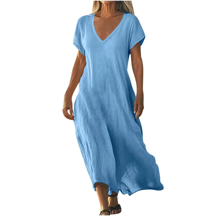 ROSALYNN | ABITO MAXI ESTIVO FLUIDO