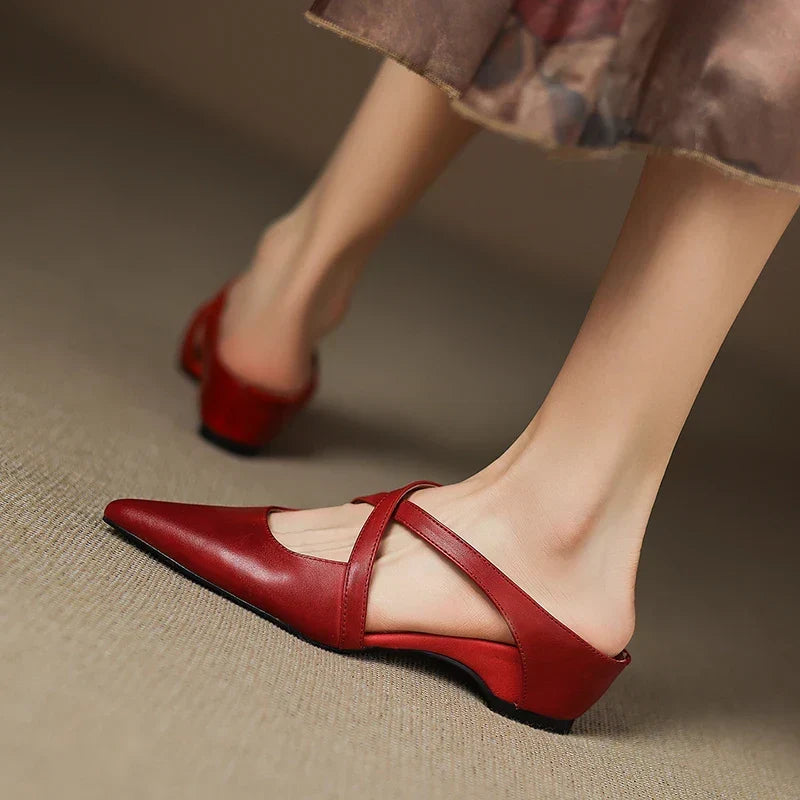 Aluna | Mule in Vera Pelle