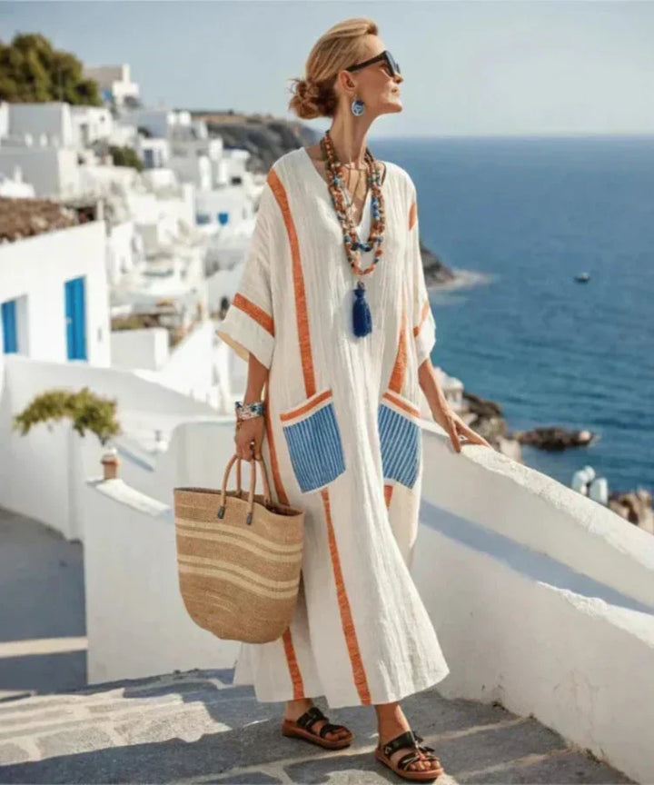 VERA | ABITO MAXI ESTIVO FLUIDO
