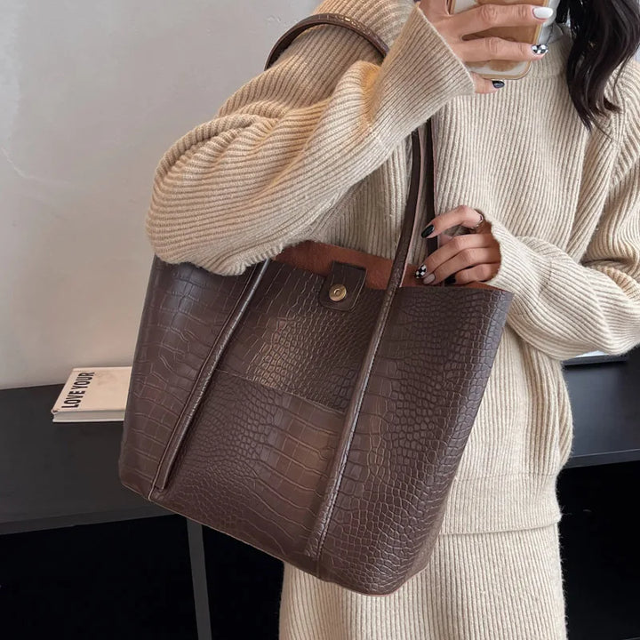 SYLVETTE | BORSA A SPALLA CROC