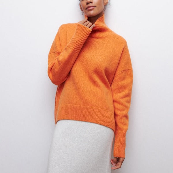 HARRIET | MAGLIONE A COLLO ALTO IN MAGLIA