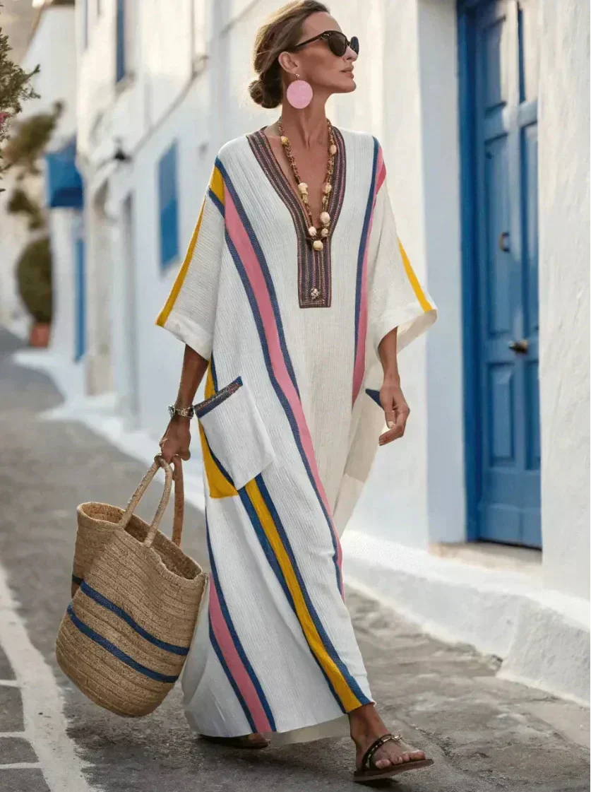 VERA | ABITO MAXI ESTIVO FLUIDO