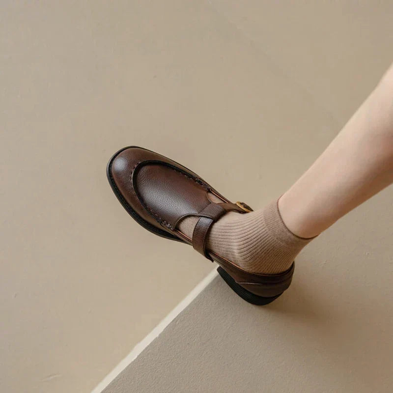 Nancy | Scarpe rétro in pelle