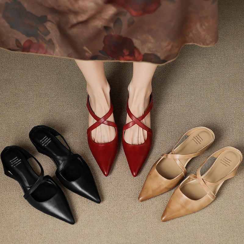 Aluna | Mule in Vera Pelle