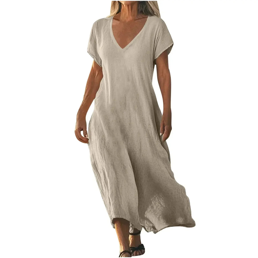 ROSALYNN | ABITO MAXI ESTIVO FLUIDO