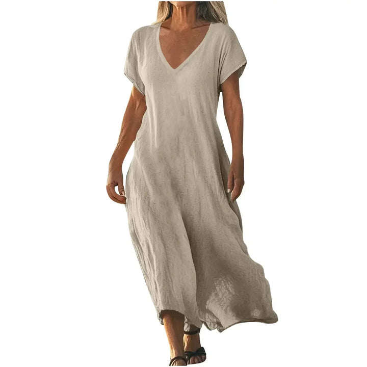 ROSALYNN | ABITO MAXI ESTIVO FLUIDO