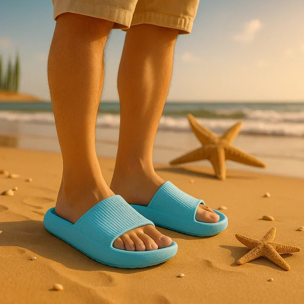 Pantofole Unisex Comode con Suola Alta