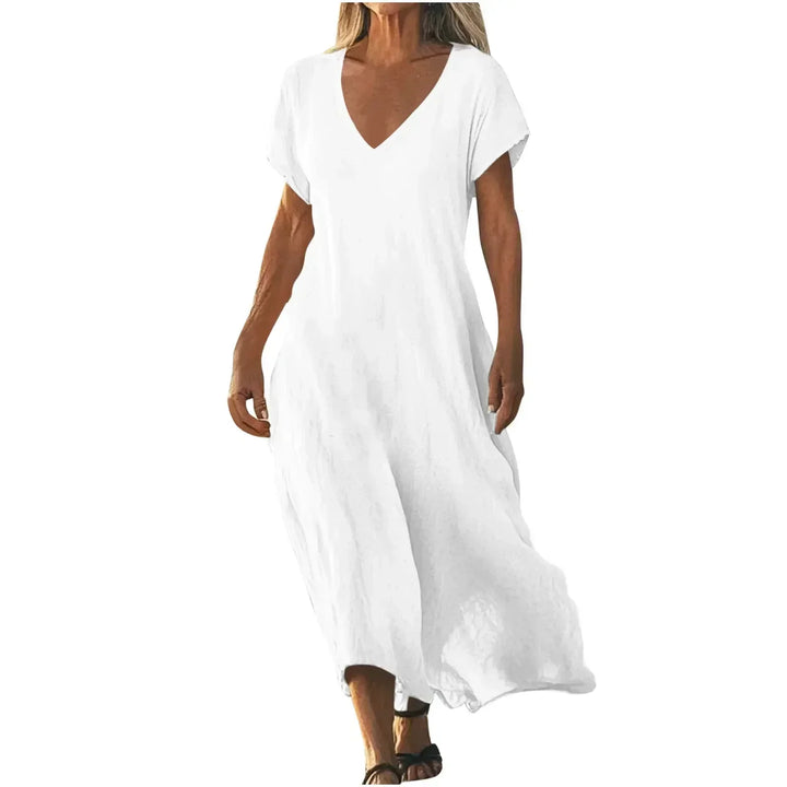 ROSALYNN | ABITO MAXI ESTIVO FLUIDO