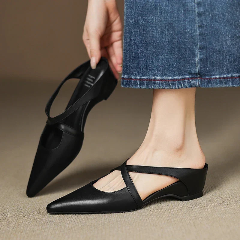 Aluna | Mule in Vera Pelle