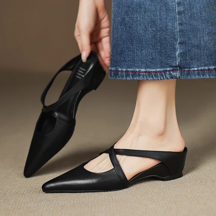 Aluna | Mule in Vera Pelle