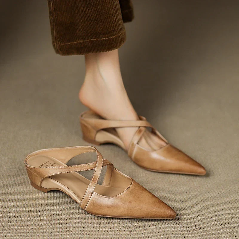 Aluna | Mule in Vera Pelle