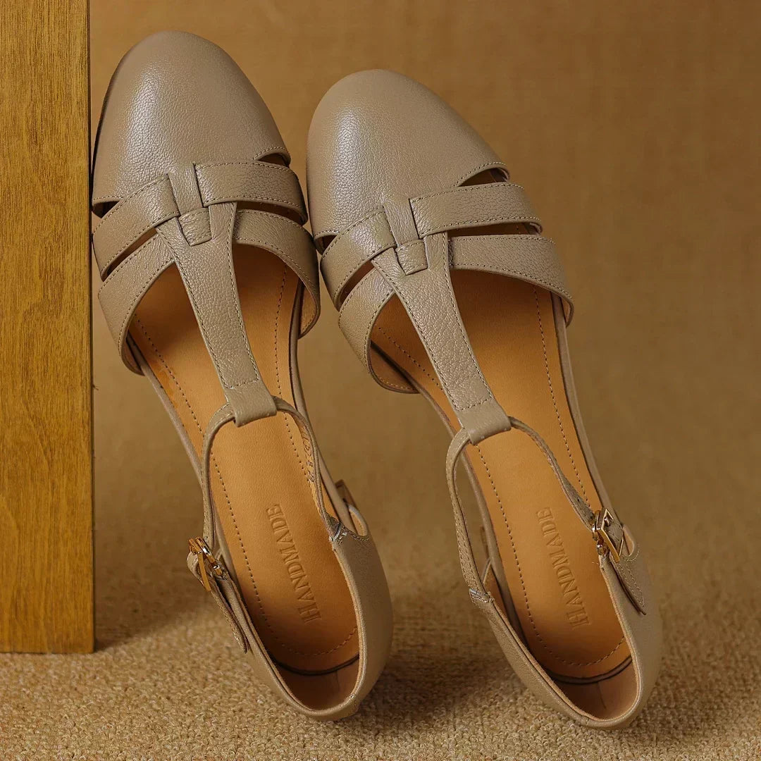 Joan | Ballerine Eleganti con Cinturino a T