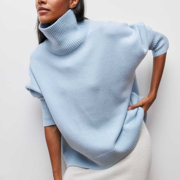 HARRIET | MAGLIONE A COLLO ALTO IN MAGLIA