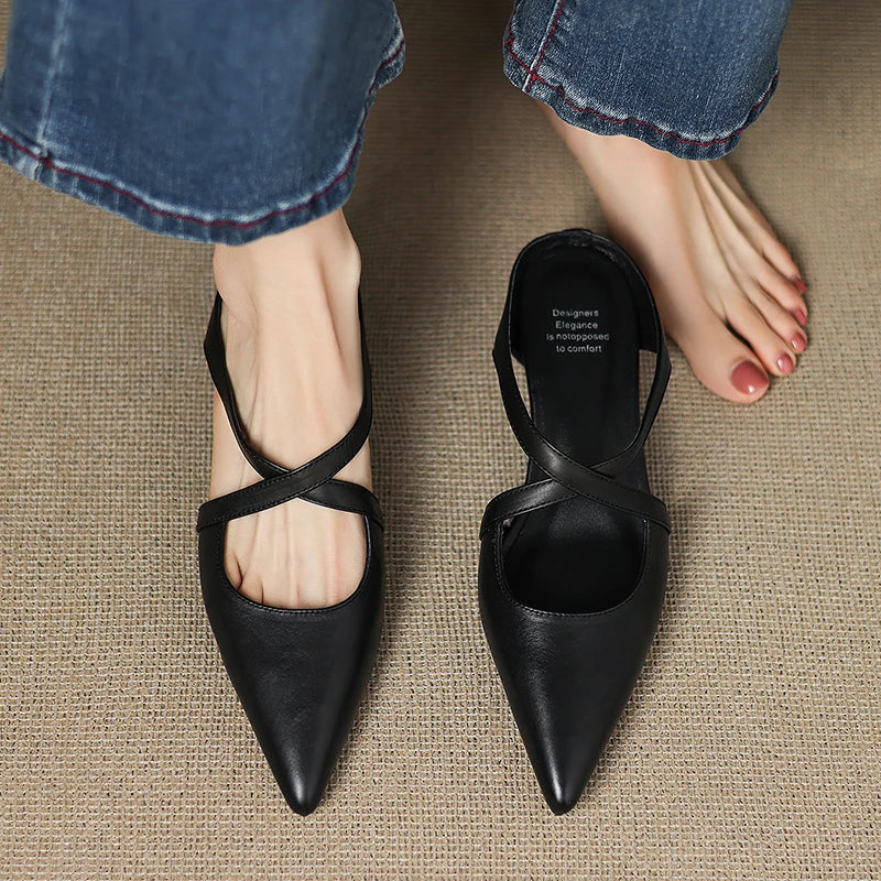 Aluna | Mule in Vera Pelle