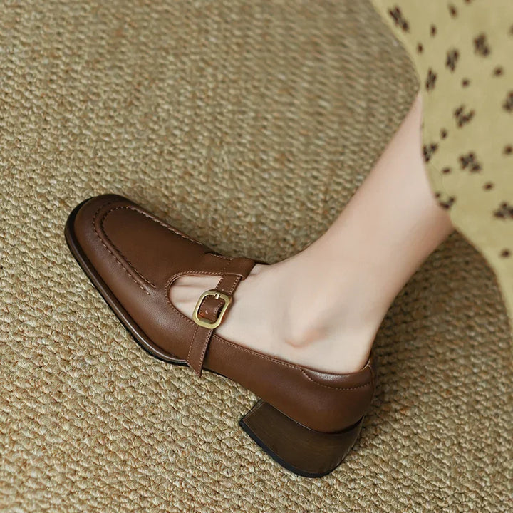 Selvana | Scarpe Eleganti con Cinturino a T