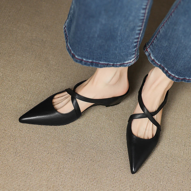 Aluna | Mule in Vera Pelle