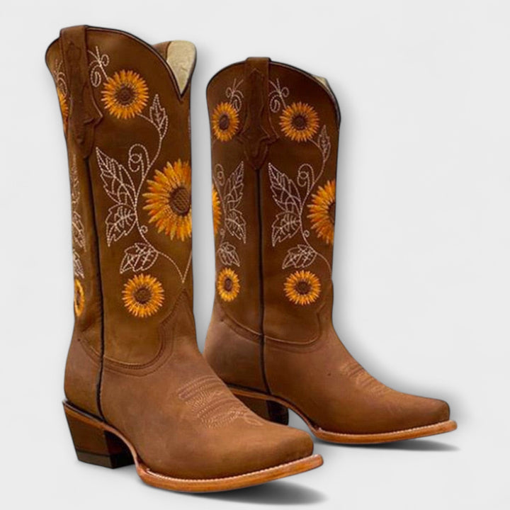 ZYRELLE | STIVALI WESTERN IN CAMOSCIO